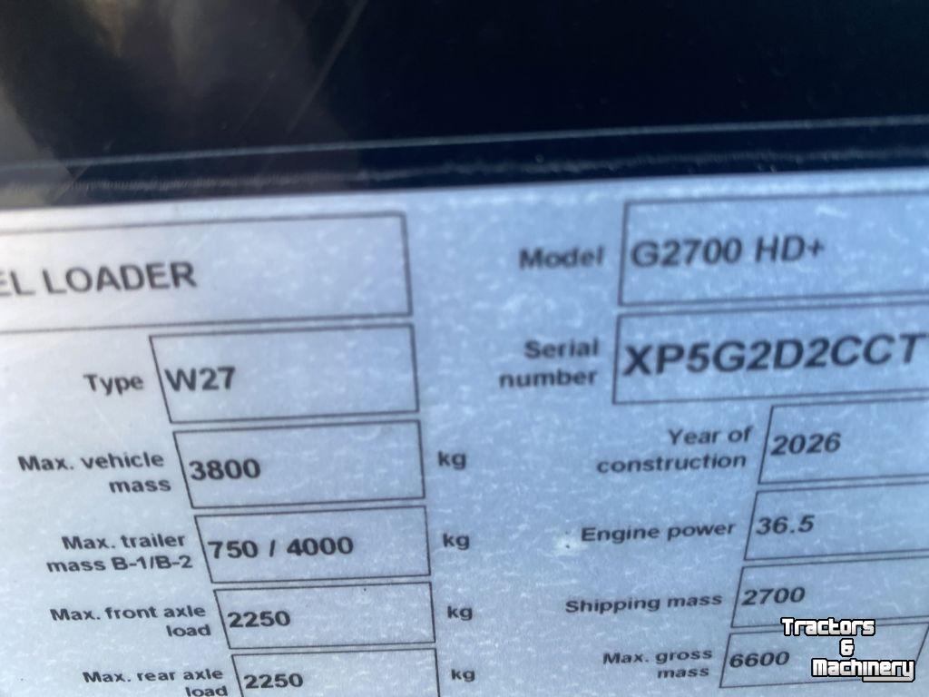 Wheelloader Giant Giant G2700 HD+