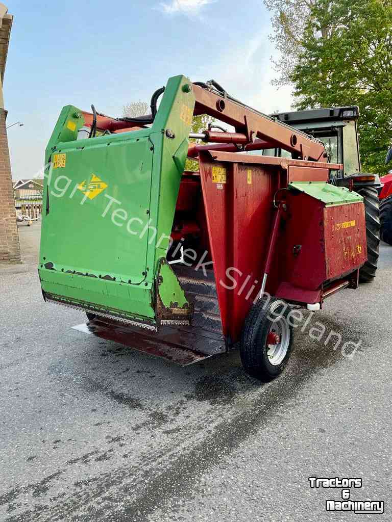 Silage grab-cutter wagon Strautmann Siloblitz 340 SA voeruitkuilwagen
