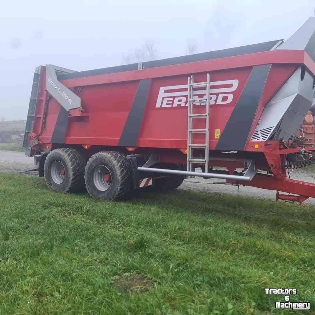 Manure spreader  Perard Sl 200