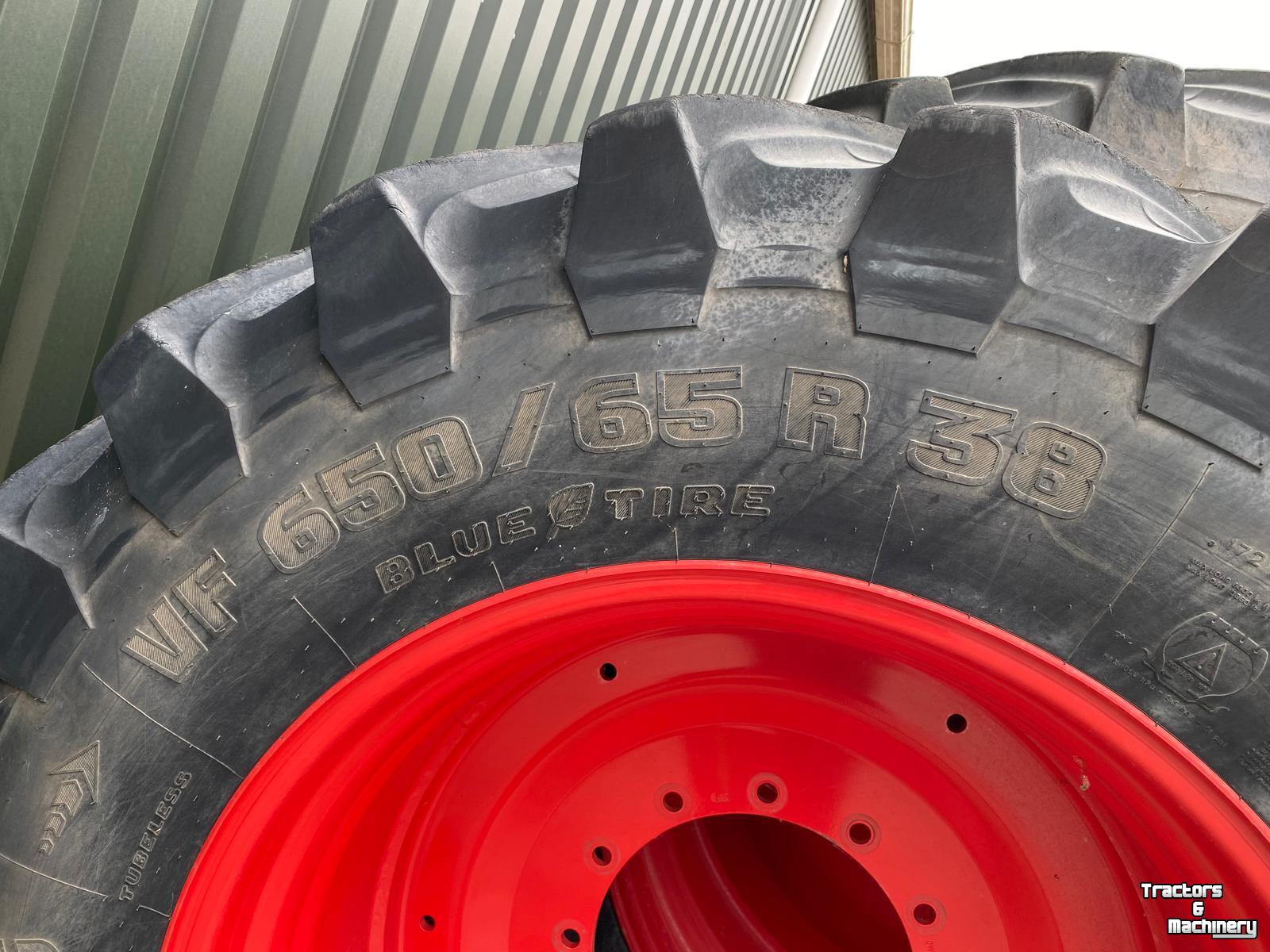Wheels, Tyres, Rims & Dual spacers  Set Trelleborg TM 1000 VF 750/75R46  en  650/65R38