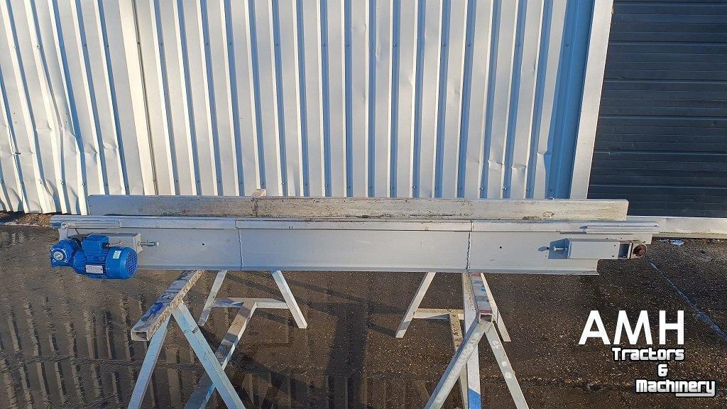 Conveyor  Vlakke band 2420 X 250 TRANSPORTBAND VLAKKE BAND FLAT BELT CONVEYOR BELT FLACHBAND FÖRDERBAND