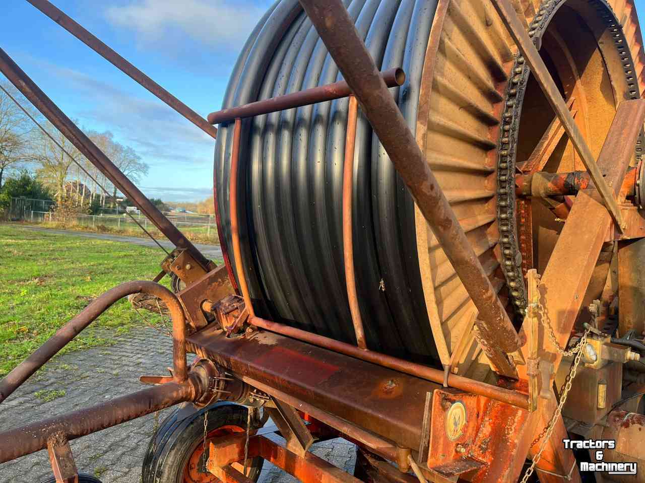 Irrigation hose reel  Beregeningshaspel
