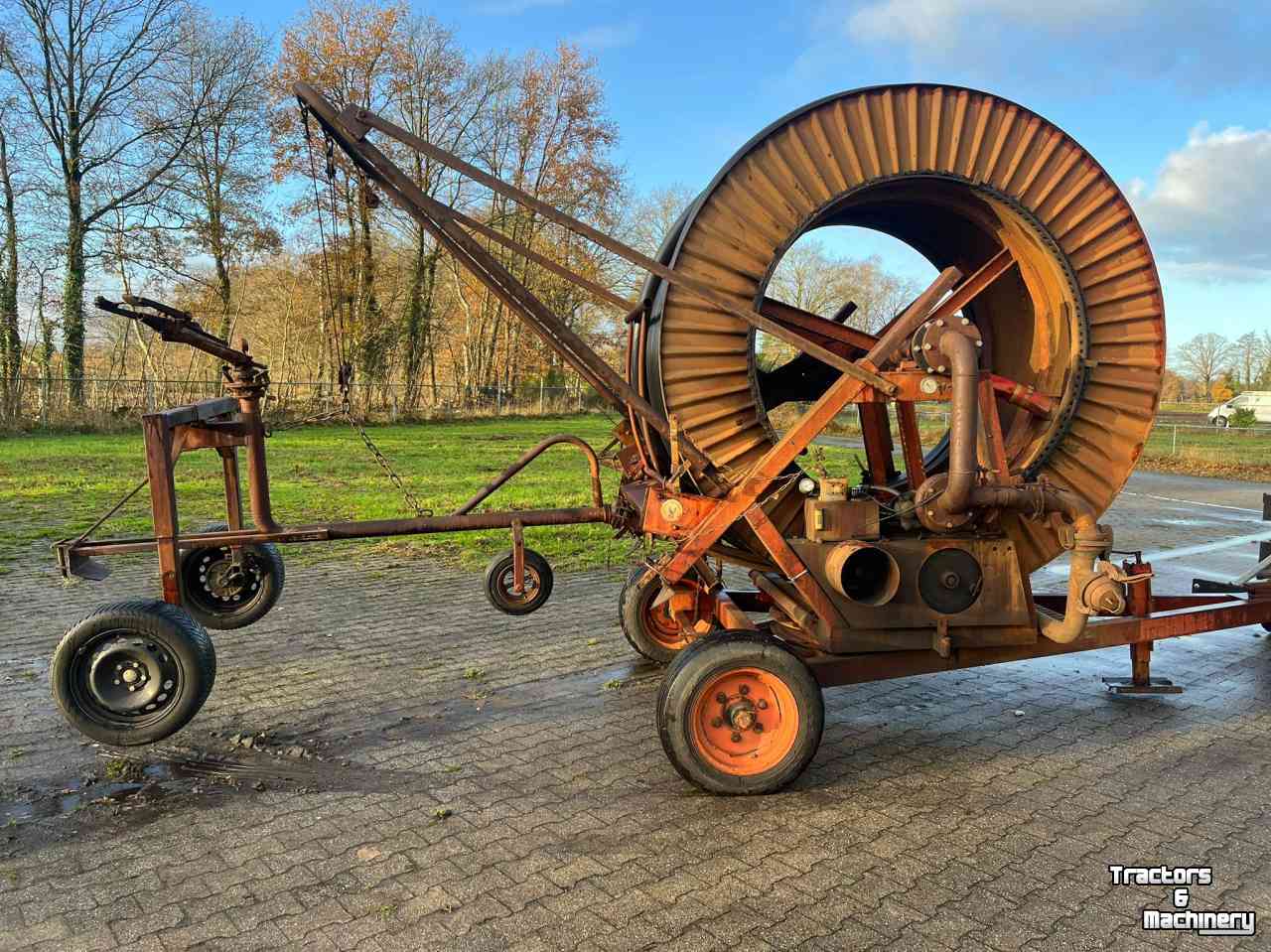Irrigation hose reel  Beregeningshaspel