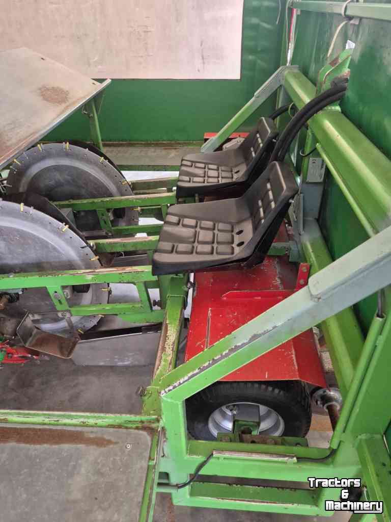 Transplanter Basrijs Plantmachine 4 rijen