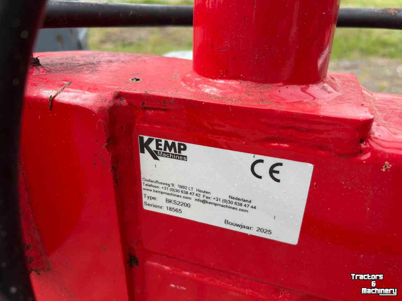 Bale clauw Kemp BKS 2200 als nieuw!