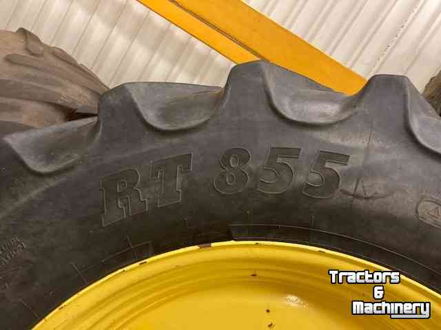 Wheels, Tyres, Rims & Dual spacers  480/80r42