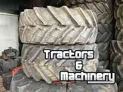 Wheels, Tyres, Rims & Dual spacers Fendt 540/65 X 34 95% en 440/65 X 24 95% Trelleborg