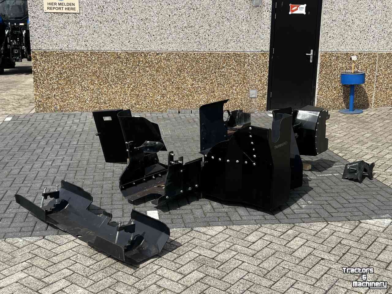 Tractor New Holland THANHOFER BOSBOUW afscherming T6.xxx