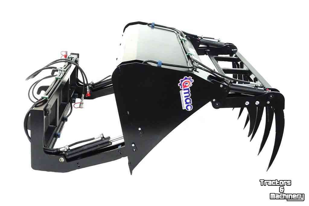 Silage Grabbucket / Grabfork Qmac Hoogkiep Pelikaanbak / Pelikaangrijper 1.60M EURO