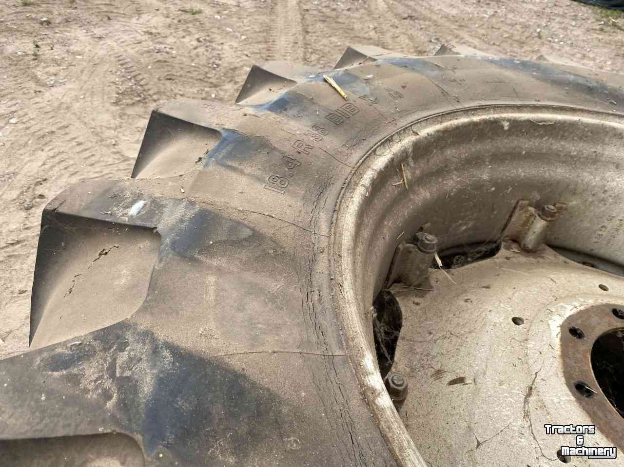 Wheels, Tyres, Rims & Dual spacers  18,4r38 wielen