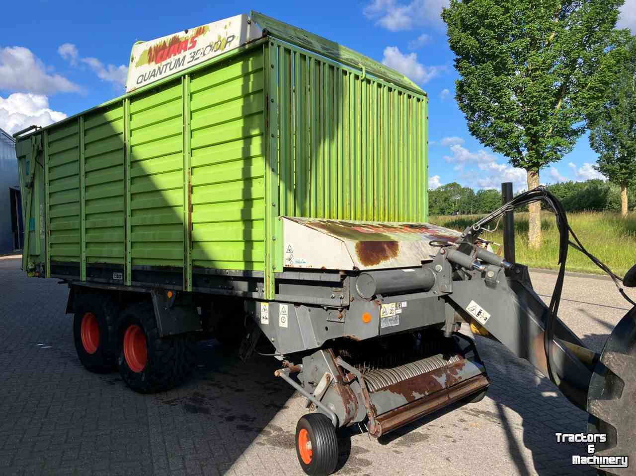Self-loading wagon Claas Quantum 3500P