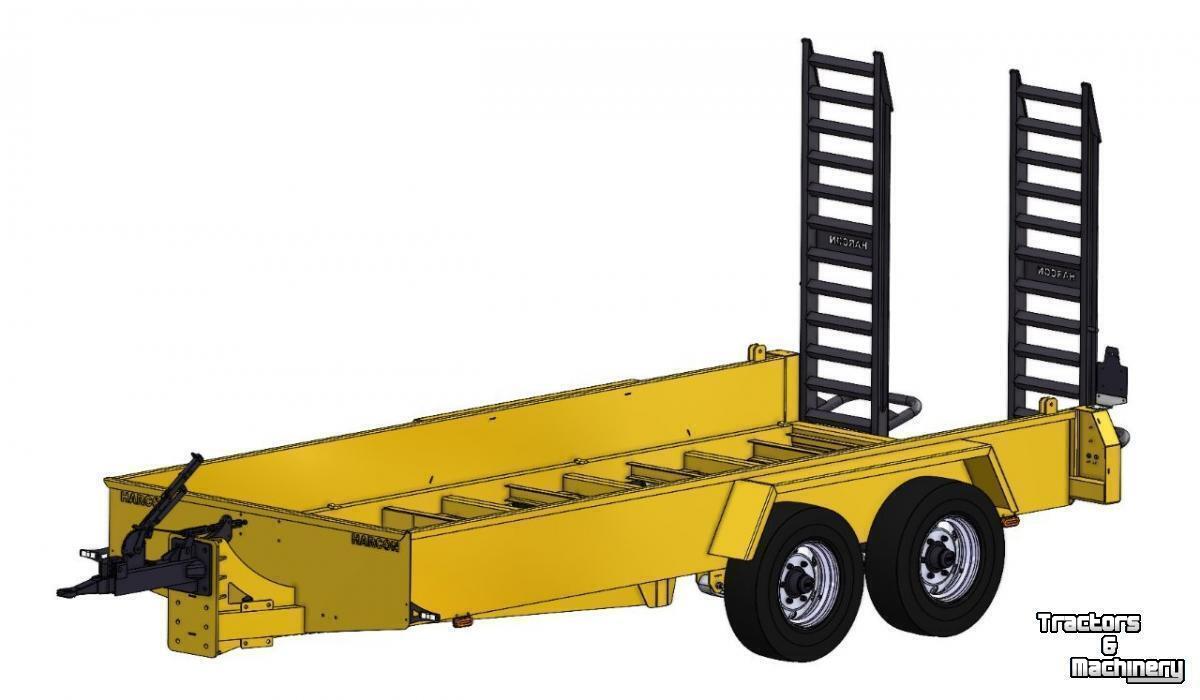 Ramp trailer Harcon KOW 8000