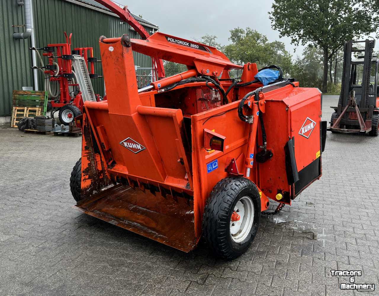 Silage grab-cutter wagon Kuhn Polycrock 3850 voermachines