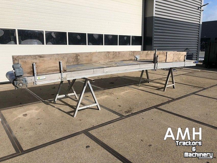Conveyor  Vlakke band 6080X800 TRANSPORTBAND VLAKKE BAND FLAT BELT CONVEYOR BELT FLACHBAND FÖRDERBAND