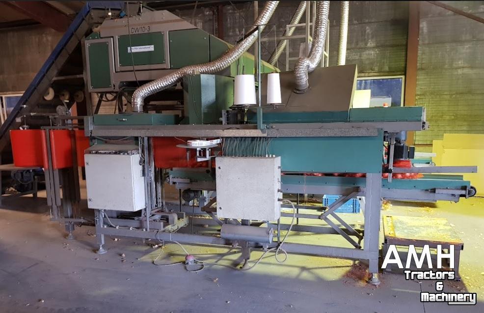 Other conveying equipment and accessories Pro-Pak BSM-1 rolverpakker links onbekend / unknown rolverpakker roll stock bagger raschelsack verpackung netzmaschine
