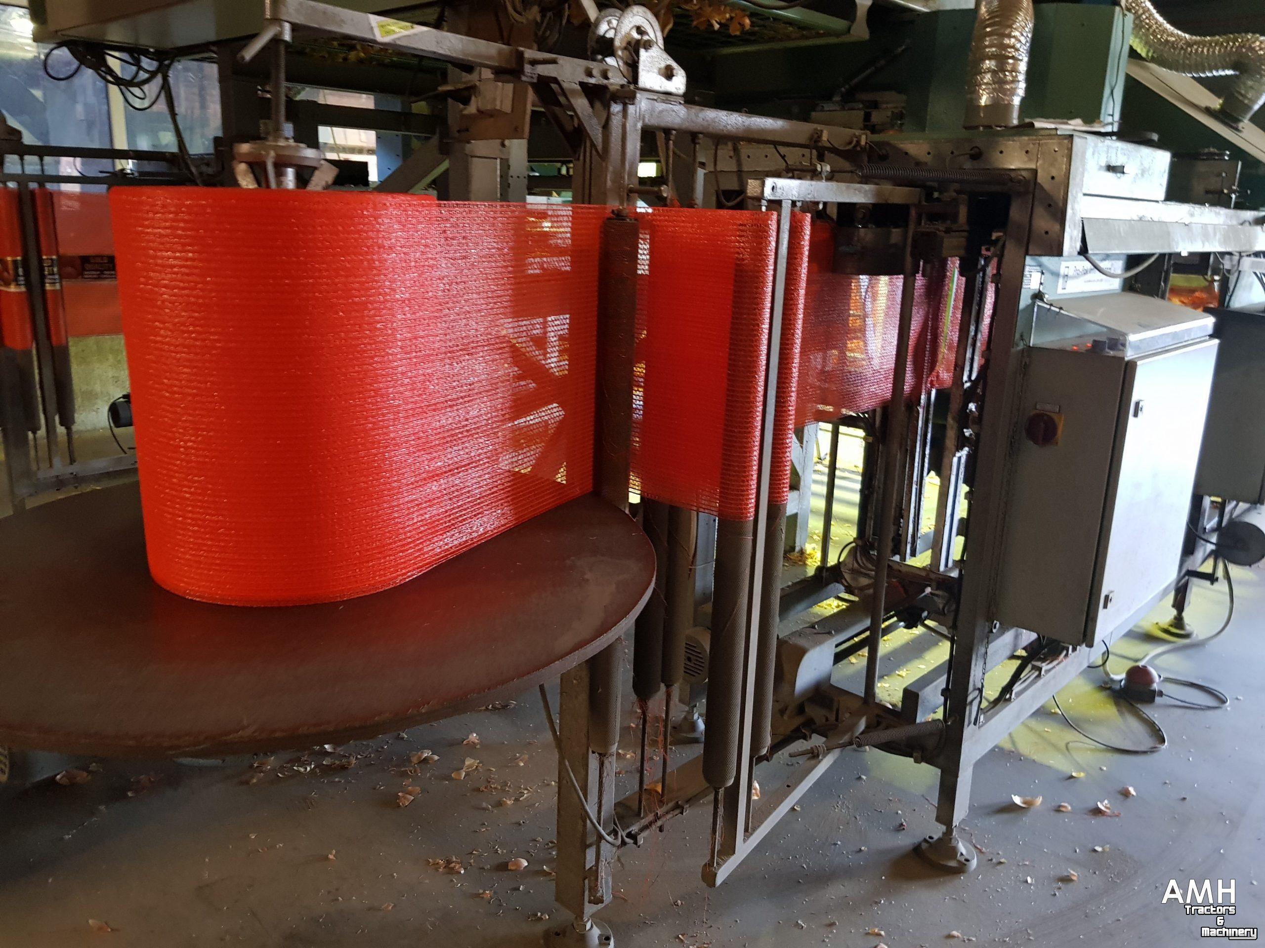 Other conveying equipment and accessories Pro-Pak BSM-1 rolverpakker links onbekend / unknown rolverpakker roll stock bagger raschelsack verpackung netzmaschine