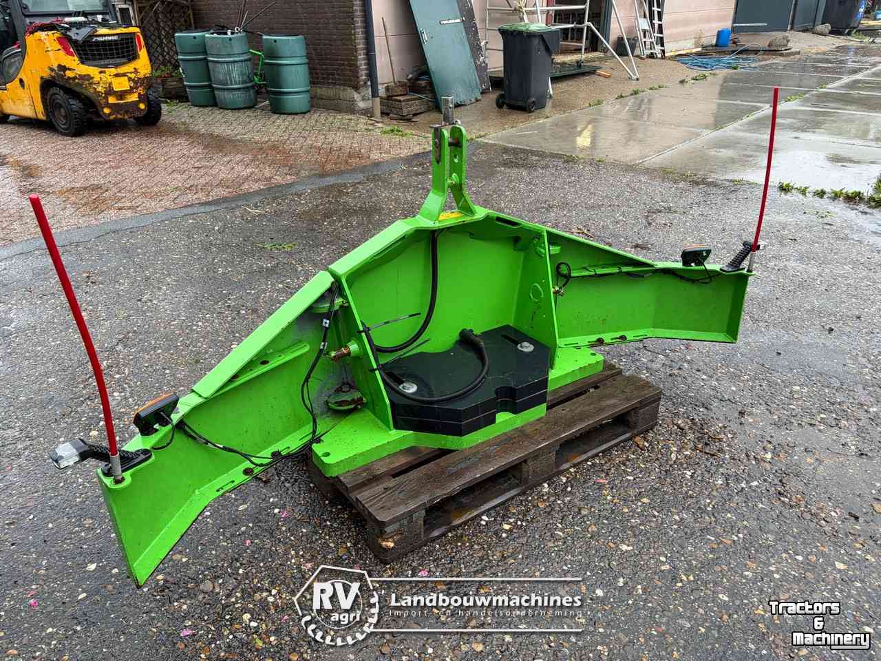 Front-bumper Sauter Frontprotektor+gewichtplaten (450 kg) Deutz-Fahr kleuren