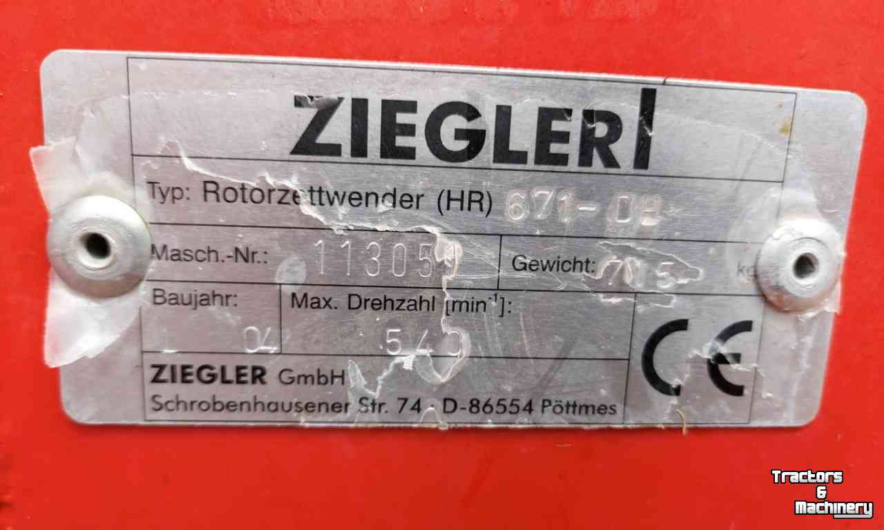 Tedder Niemeyer HR 671-DH Schudder
