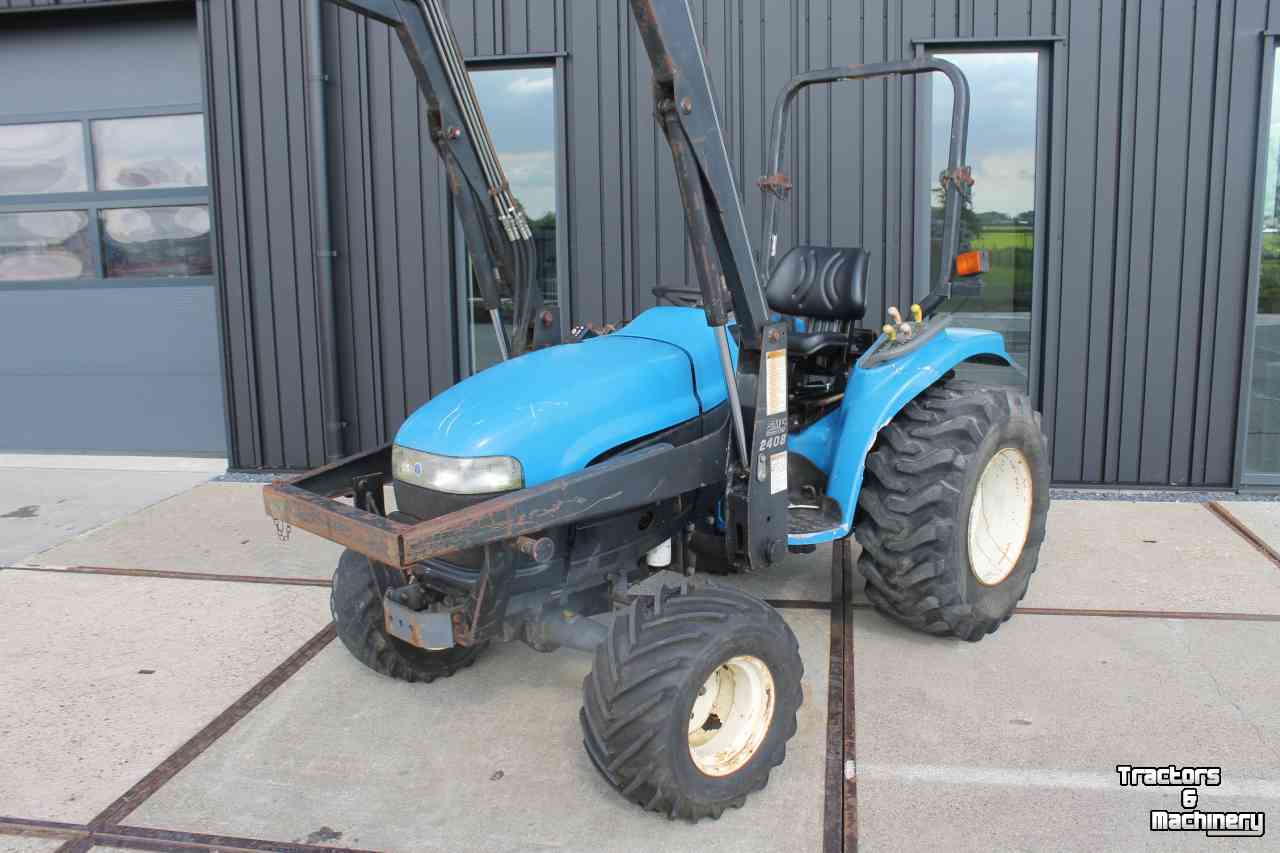 Horticultural Tractors New Holland TC25D (Shibaura ST324H) hydrostaat minitrekker tractor met voorlader frontlader
