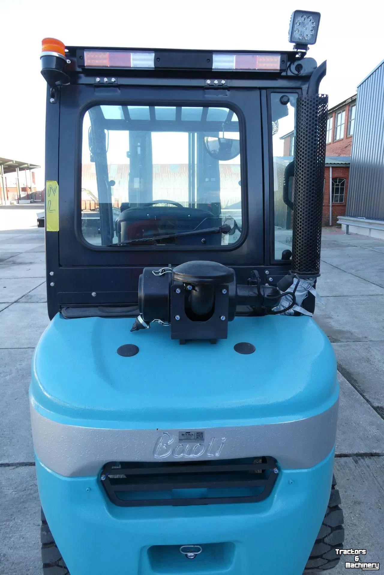 Forklift Baoli Diesel Overjarig weinig uren!! Lease &euro; 345,-- p/m!!* KBD25 halfcabine!!