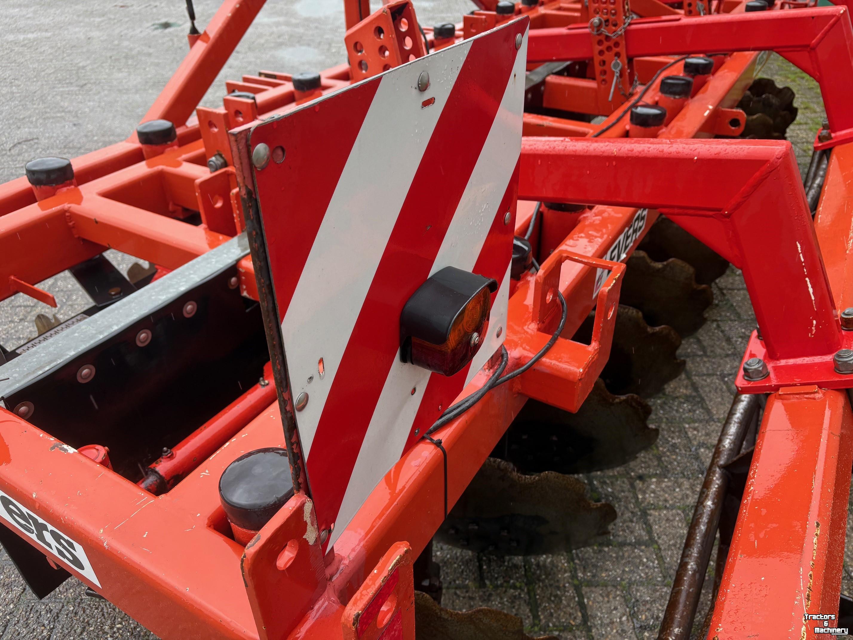 Disc harrow Evers Salerno schijveneg 4 Meter - Grote buizenrol