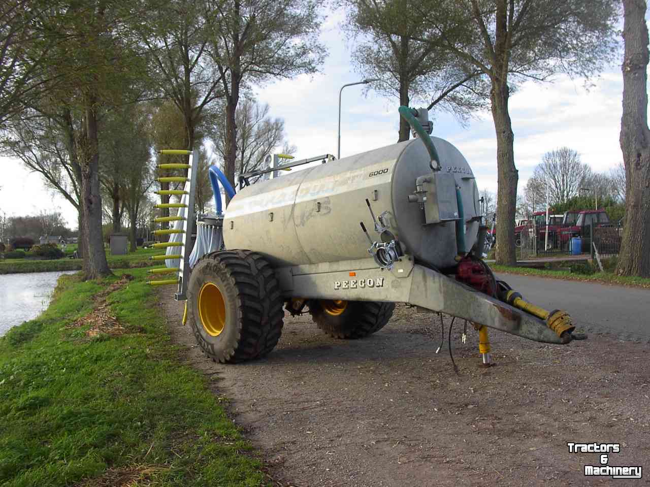 Grassland injector De With Sleepvoet bemester