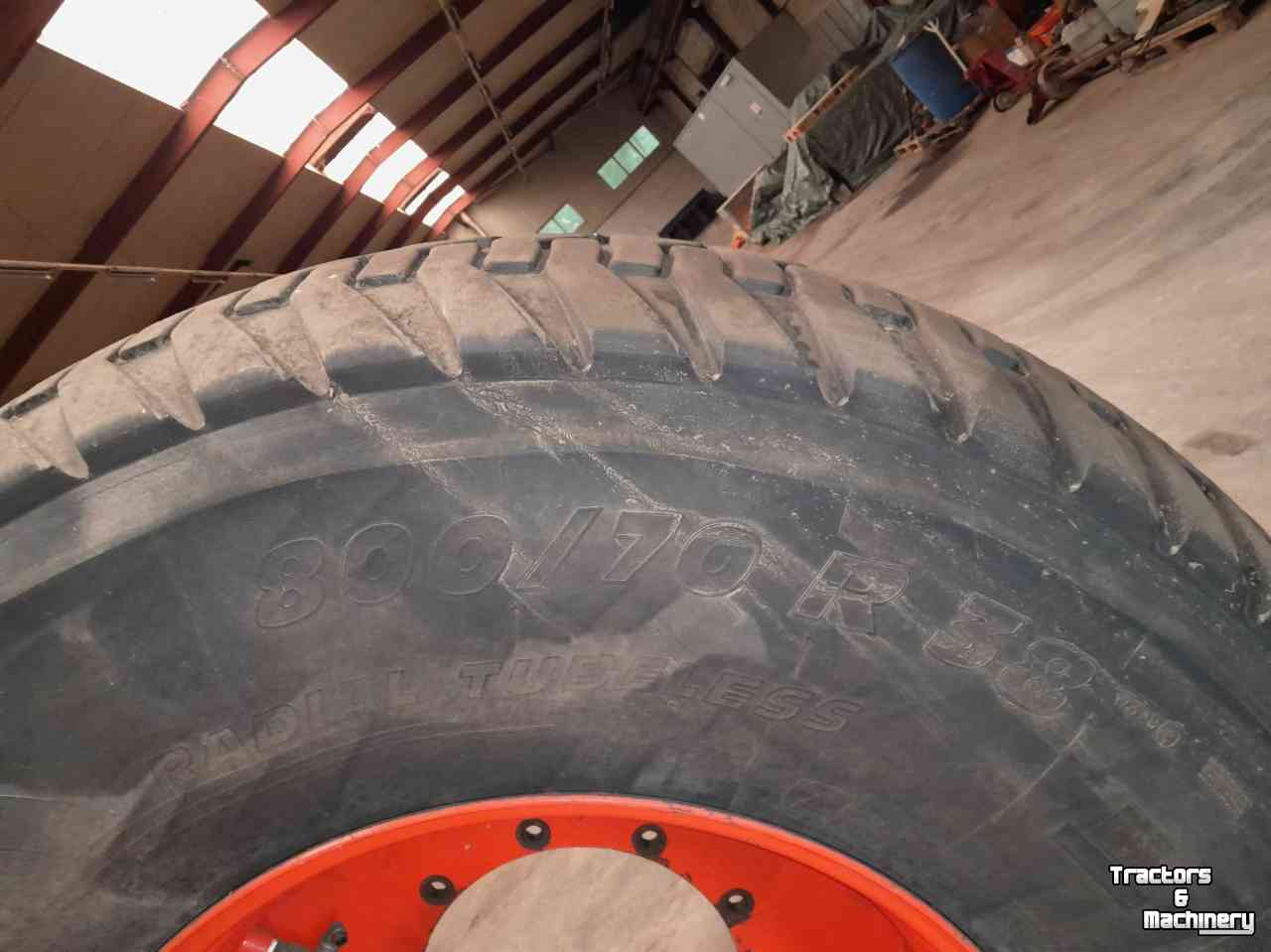 Wheels, Tyres, Rims & Dual spacers Michelin 800/70R38