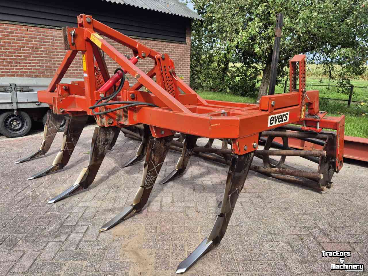 Deep subsoiler Evers Forest LE9R62 diepwoeler cultivator
