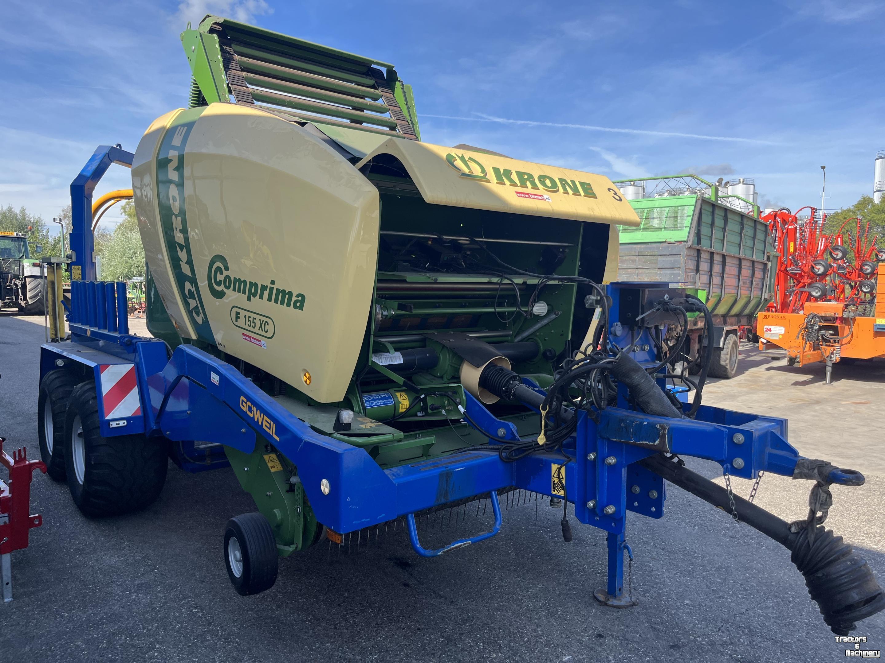 Balers Krone comprima F155XC In gowell