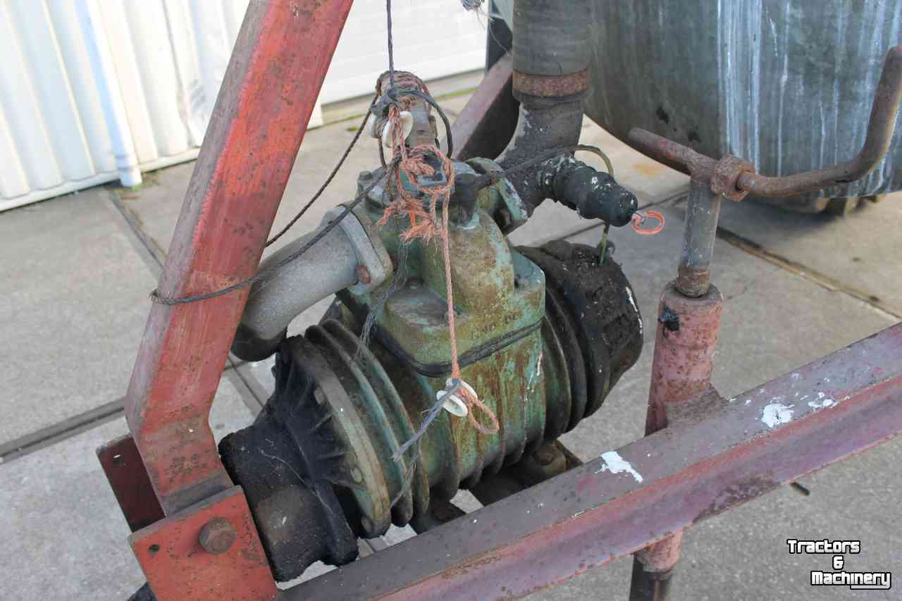 Slurry tank Kaweco 6000 liter enkelas mesttank giertank vacuumtank waterwagen