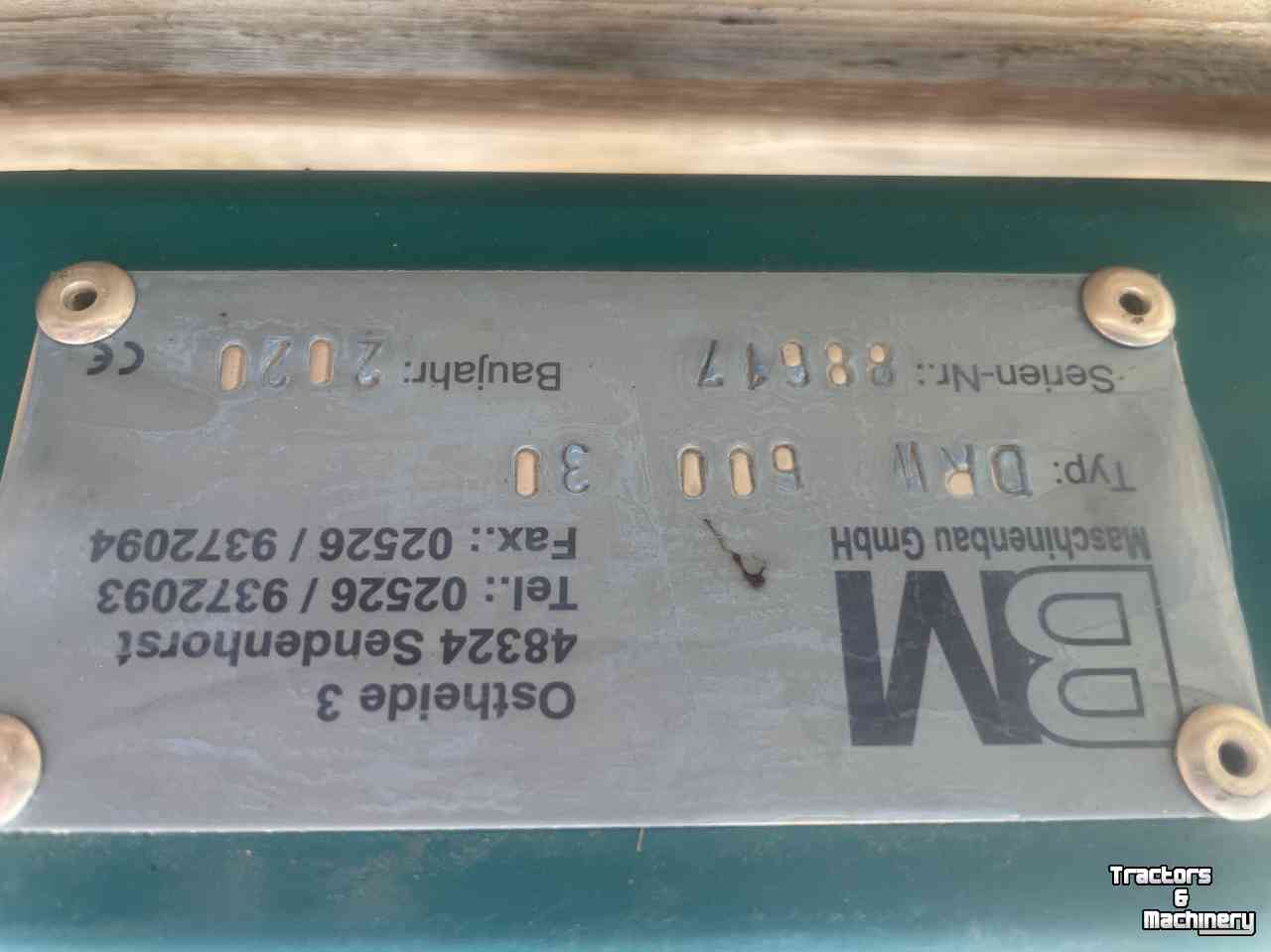 Rotary Harrow MB DRW 600 dak ring rol
