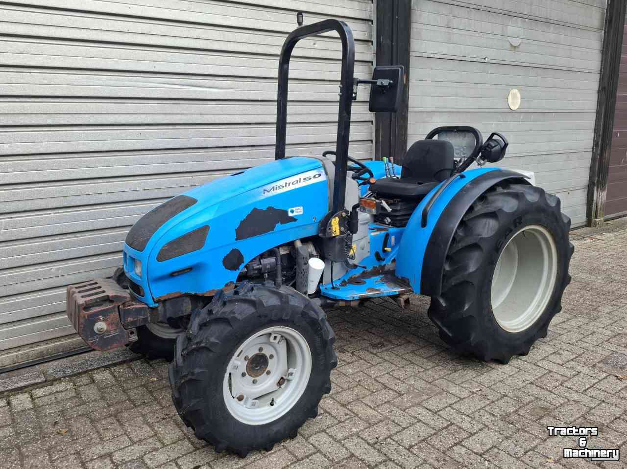 Horticultural Tractors Landini Mistral 50 compact tractor traktor trekker cabrio tuintractor boomkwekerij boomgaard fruitteelt compacttractor