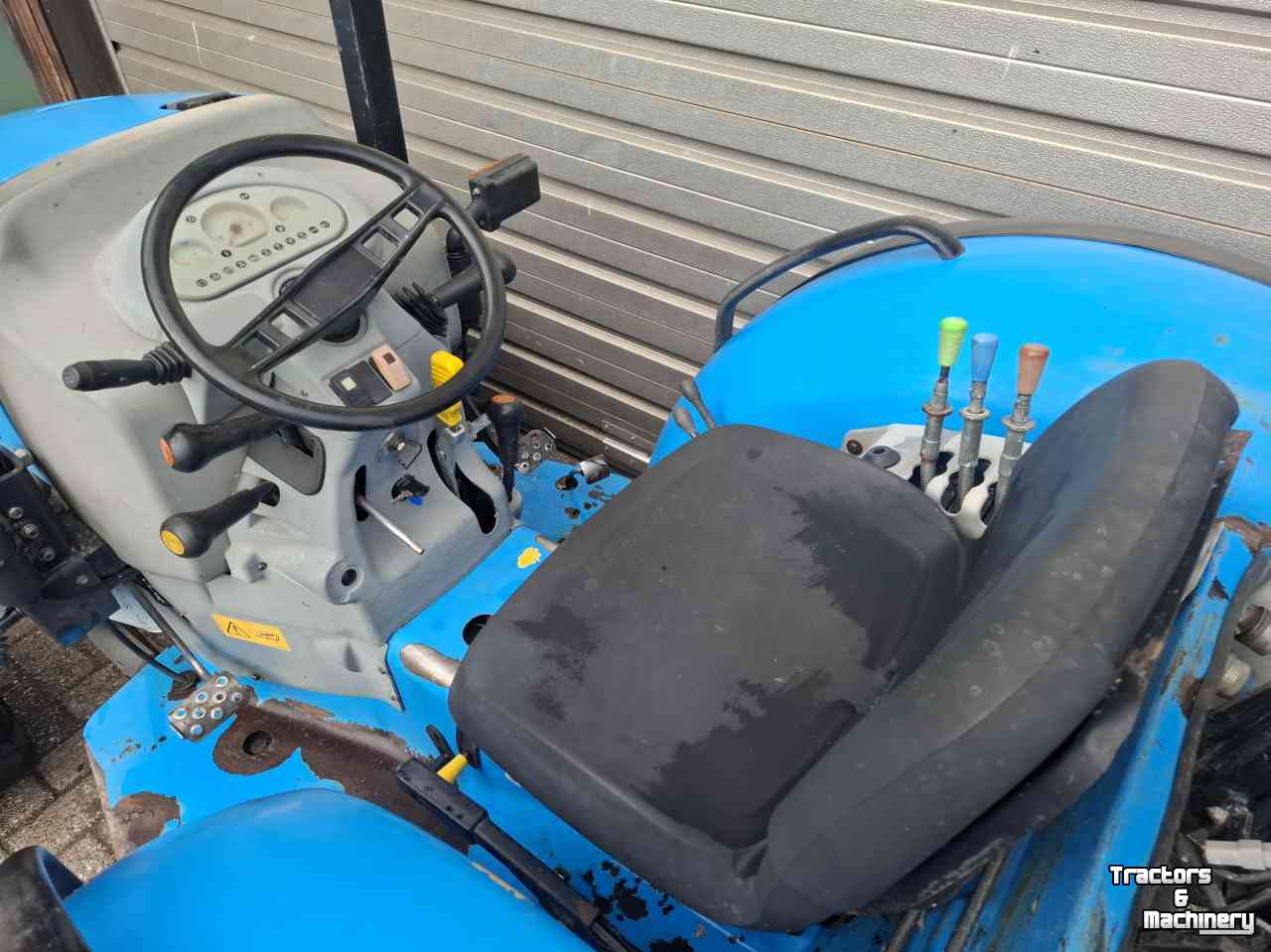 Horticultural Tractors Landini Mistral 50 compact tractor traktor trekker cabrio tuintractor boomkwekerij boomgaard fruitteelt compacttractor