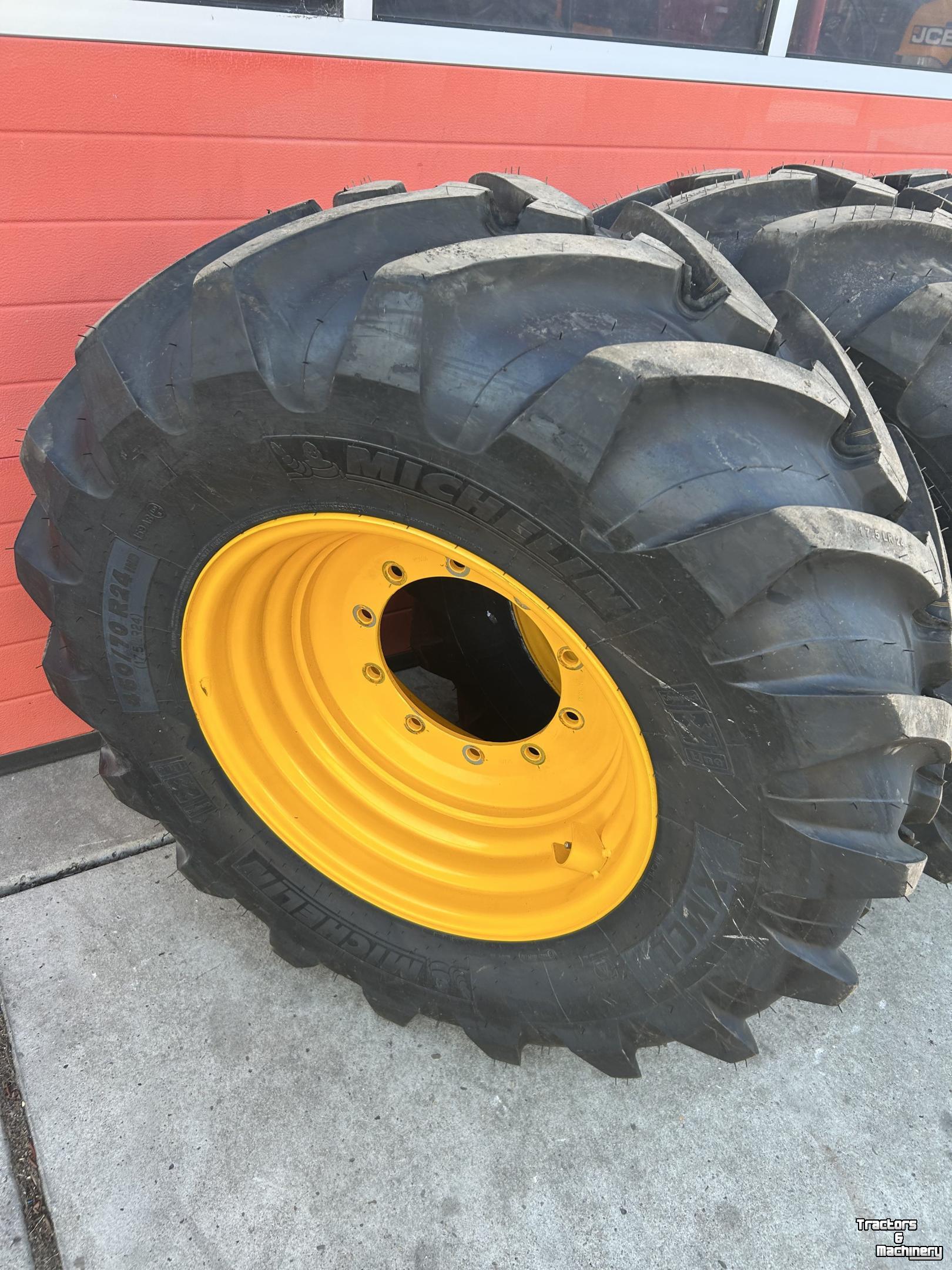 Wheels, Tyres, Rims & Dual spacers Michelin MICHELIN 460/70R24 MICHELIN XMCL op velg
