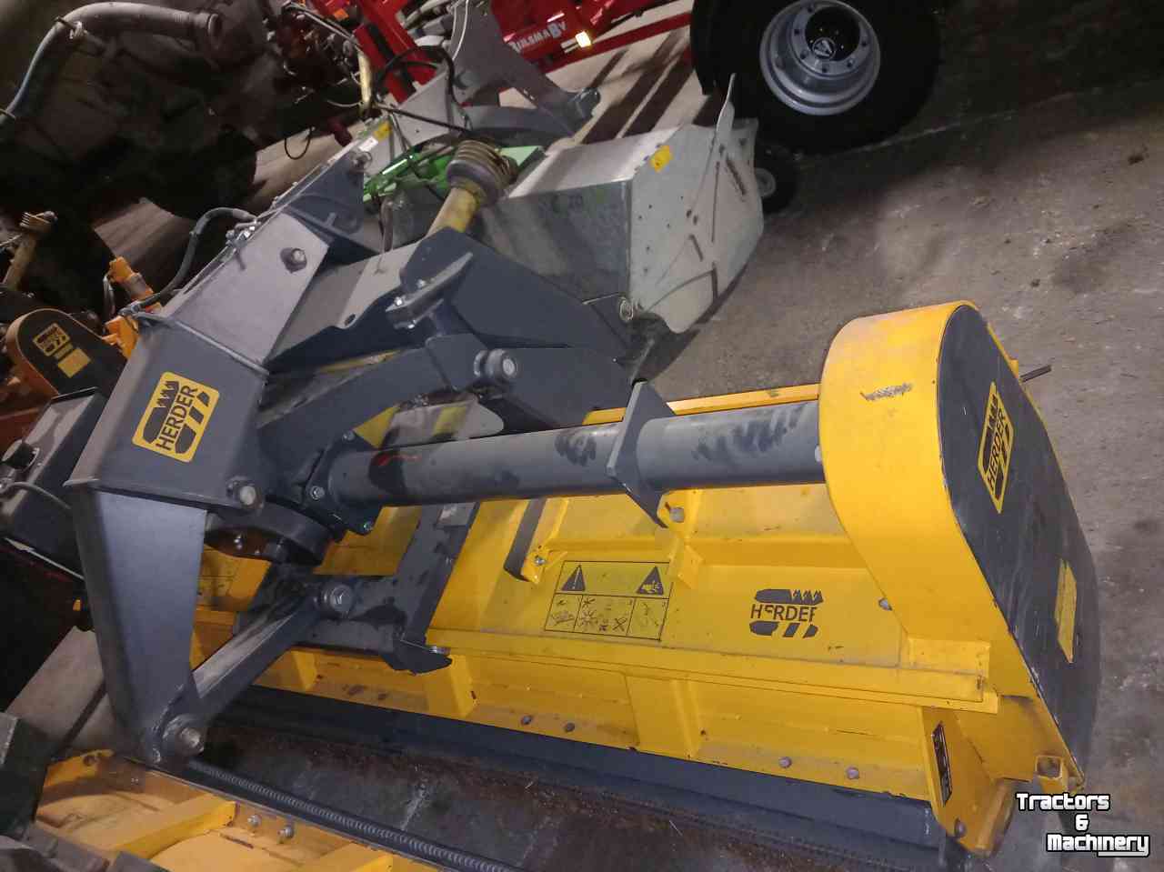 Flail mower Herder KMZ/KMV 225/275 set