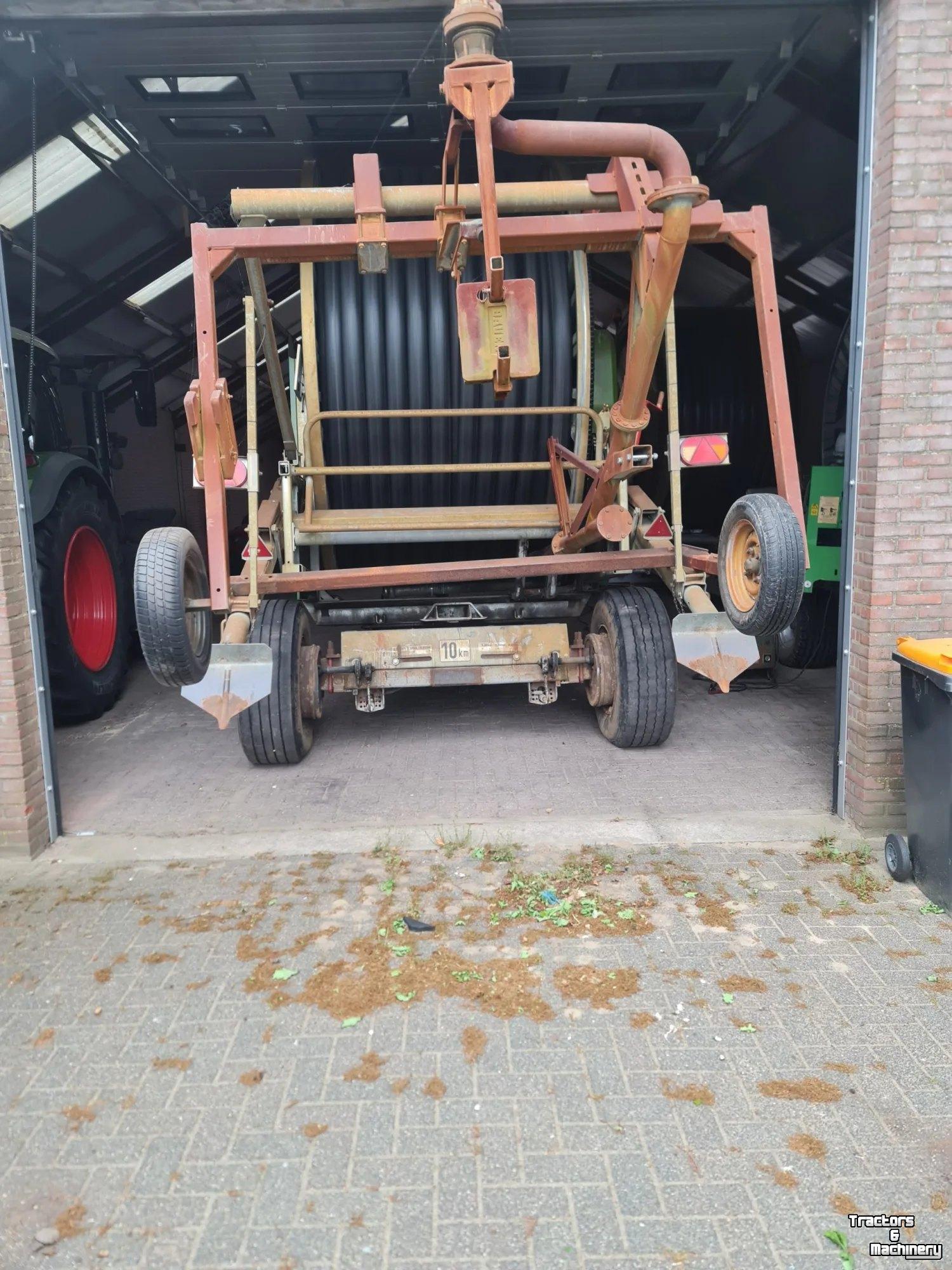 Irrigation hose reel Bauer E51 125-500 BEREGENINGSHASPEL