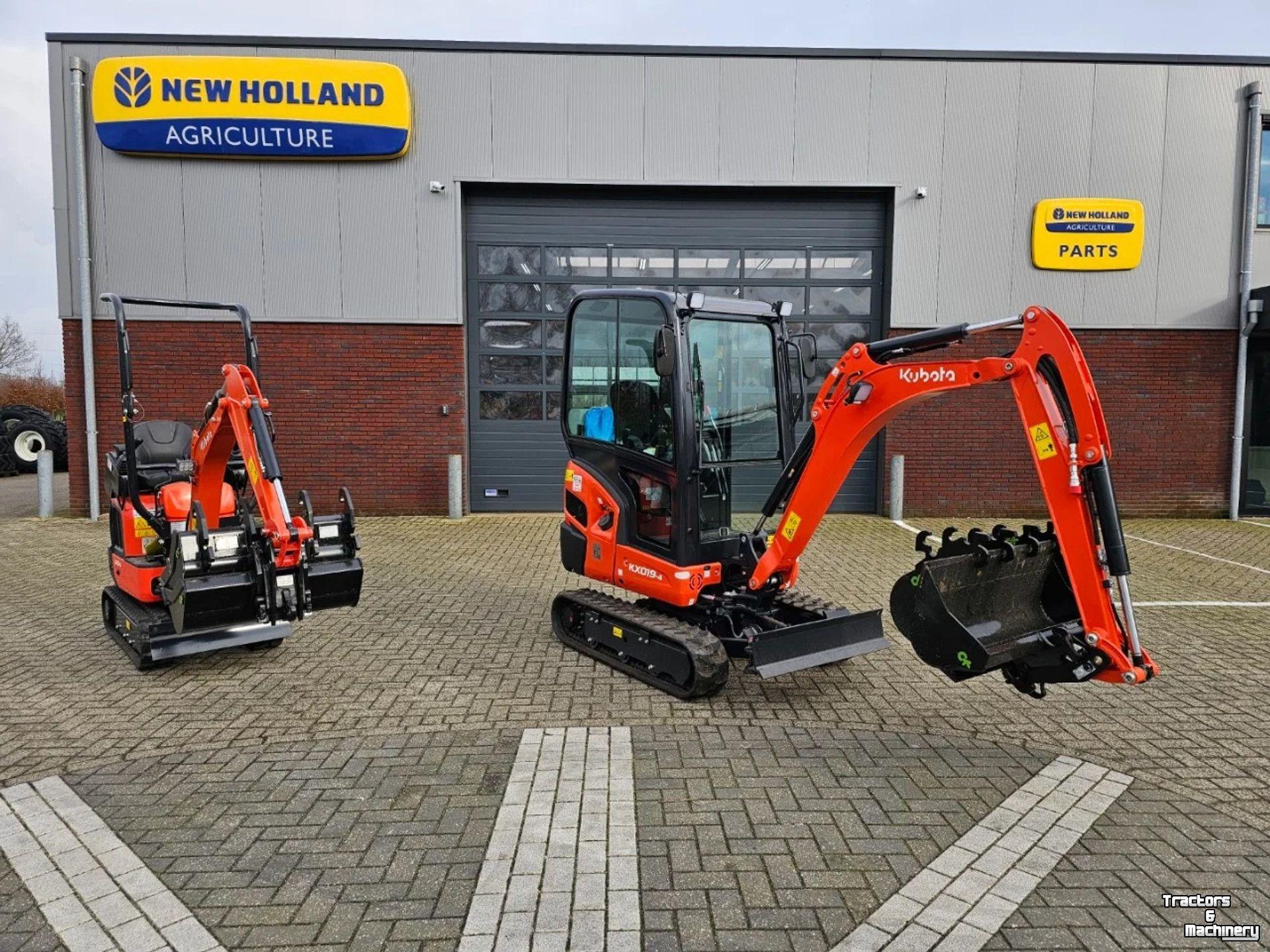 Mini-Excavator Kubota KX019-4