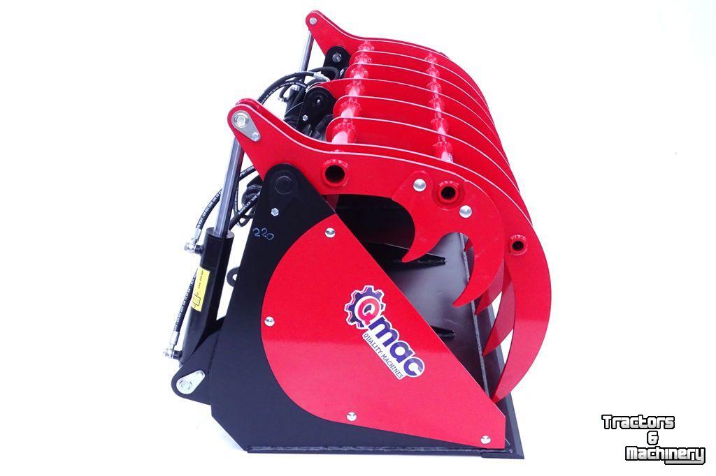 Silage Grabbucket / Grabfork Qmac PELIKAANBAK 2.20M STAND. MET EURO