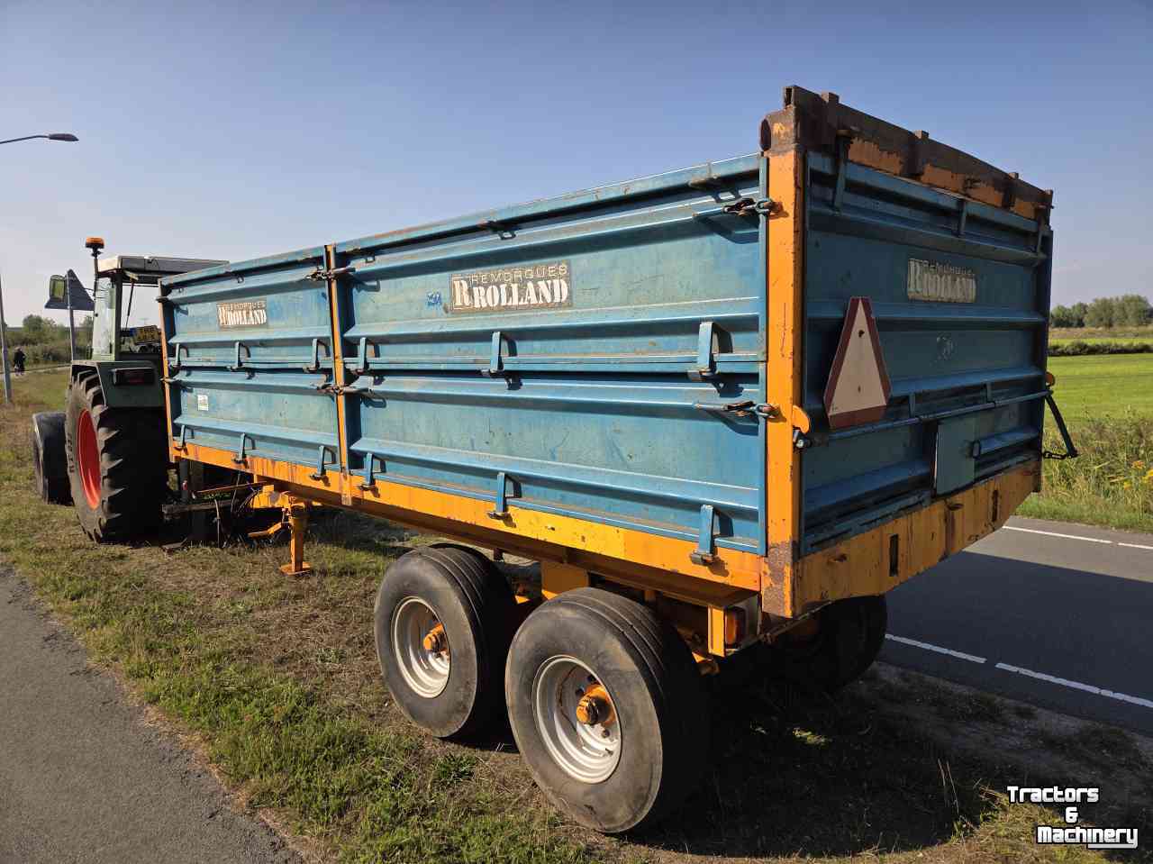 Dumptrailer Rolland Bh90 9 tons tandemas kipper
