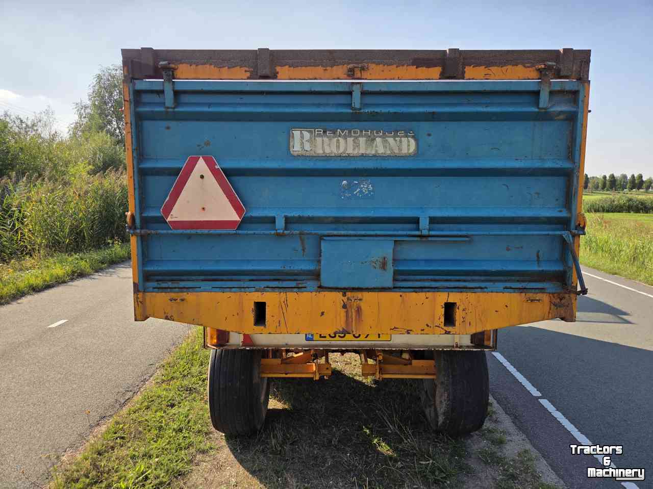 Dumptrailer Rolland Bh90 9 tons tandemas kipper