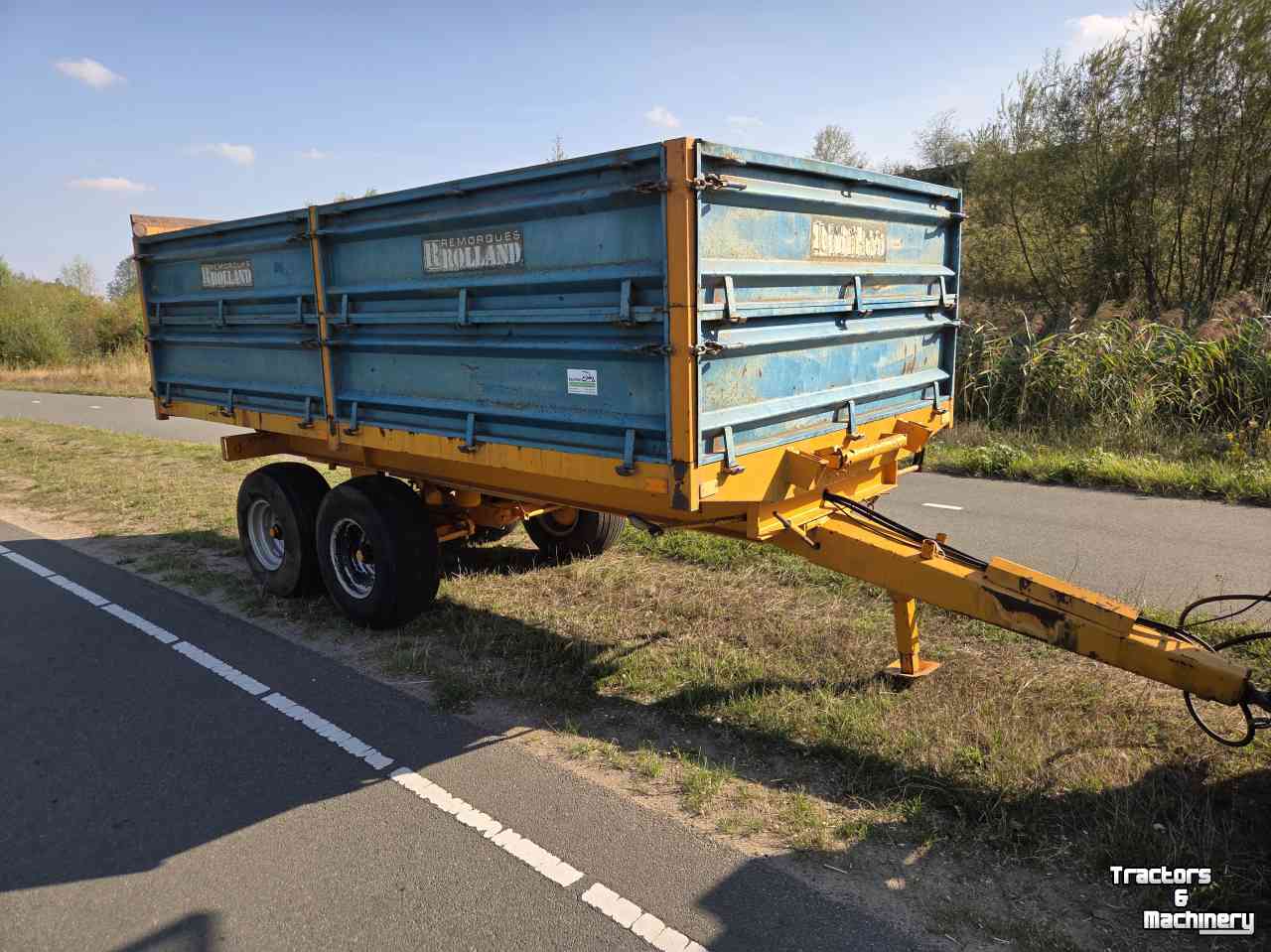 Dumptrailer Rolland Bh90 9 tons tandemas kipper