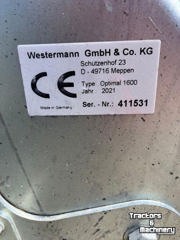 Sweeper Westermann Optimal 160 veegmachine