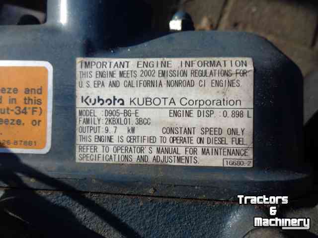 Engine Kubota d905 bge