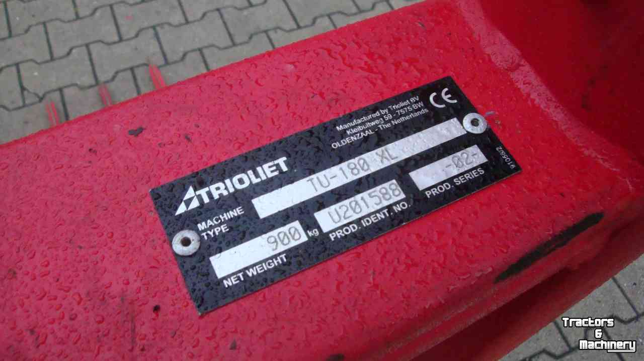 Silage block-cutter Trioliet tu 180 xl