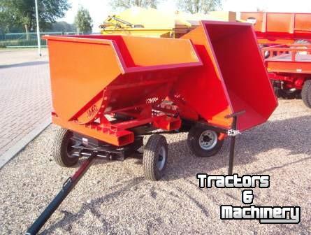 Dumptrailer  Mini kipper kantelbak