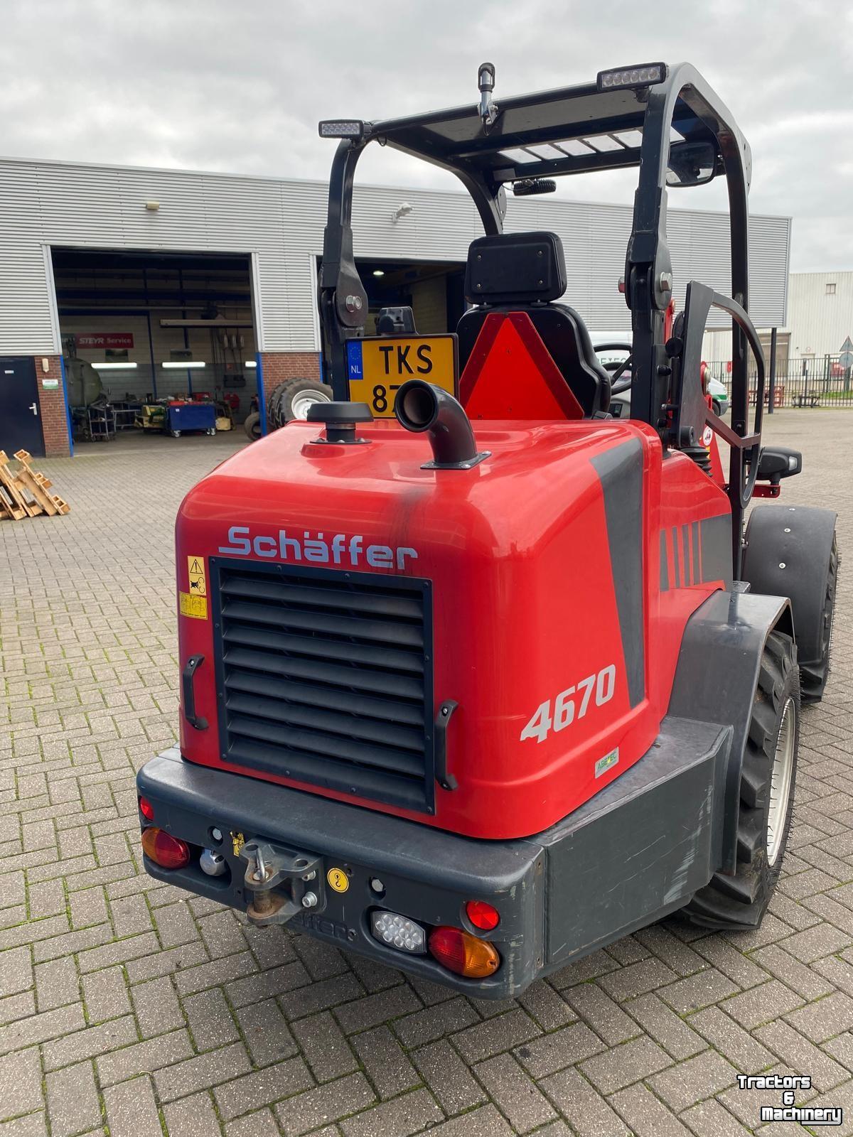 Wheelloader Schäffer shovel type 4670