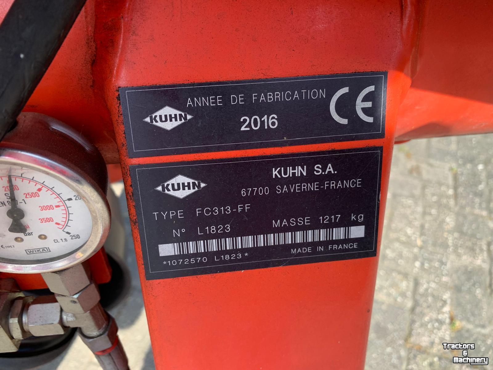 Mower Kuhn 313