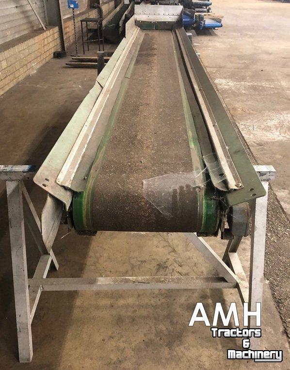 Conveyor  4150X400 TRANSPORTBAND VLAKKE BAND FLAT BELT CONVEYOR BELT FLACHBAND FÖRDERBAND