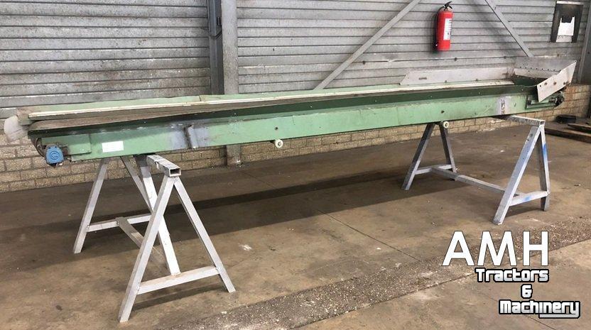 Conveyor  4150X400 TRANSPORTBAND VLAKKE BAND FLAT BELT CONVEYOR BELT FLACHBAND FÖRDERBAND