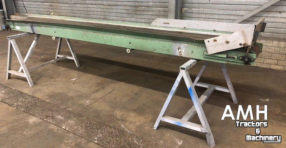 Conveyor  4150X400 TRANSPORTBAND VLAKKE BAND FLAT BELT CONVEYOR BELT FLACHBAND FÖRDERBAND